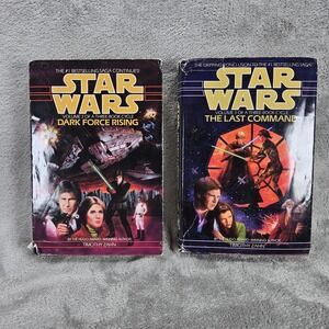 Star Wars - Dark Force Rising & The Last Command Volume 2 & 3 Hard Cover Books